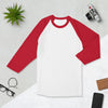 3/4 sleeve raglan shirt